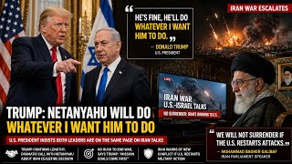 Trump &amp; Netanyahu LIVE Press Conference on Iran War | US Israel Latest News
