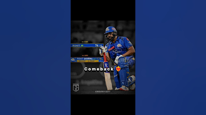Rohit Sharma’s Comeback in Style: Consecutive 70+ Masterclasses  #ipl #mi #rohitsharma #cricket