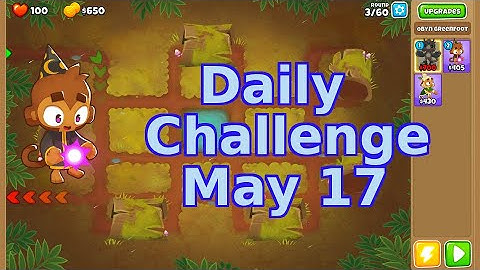 Bloons TD 6 Daily Challenge | Necromancy In The Forest | No Hero No MK | May 17 2022