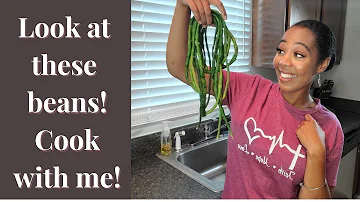 Cook with me: Green Beans from The Giving Garden