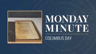 Monday Minute Ep. 41 (Season 3) — Columbus Day