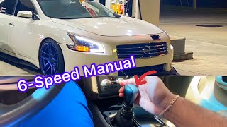 6-Speed Manual Swapped Maxima is Complete!! It’s Fast AF!!! #youtube #cars