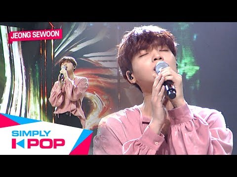 [Simply K-Pop] JEONG SEWOON(정세운) _ When it rains(비가 온대 그날처럼) _ Ep.383 _ 101119