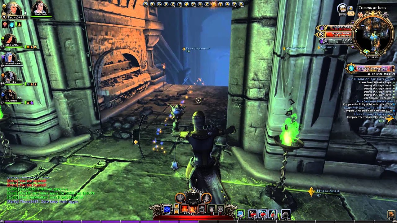 Neverwinter: The Throne of Idris Dungeon