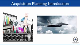 (1) Acquisition Planning Introduction