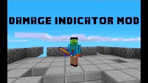 MINECRAFT--Damage Indicator Mod 1.5.1!