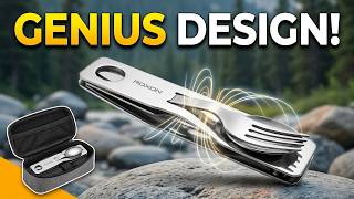 Compact Camping Utensils That Actually Works | Magnetic Design Genius