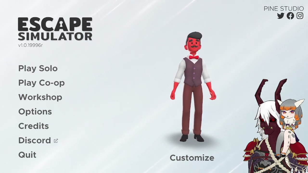 THERE IS NO ESCAPE | Iki Yasumi Collab! | Escape Simulator 001