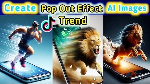 Create Mind-Blowing Pop Out Effect AI Images 🔥 | Pop Out Effect AI Image Generator