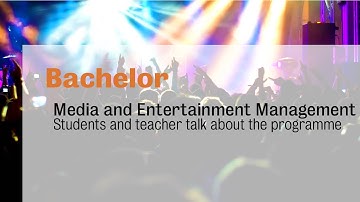 Bachelor programme Media and Entertainment Management at Inholland University - Students and teacher