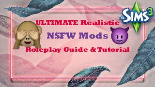 ULTIMATE Realistic NSFW Mods in The Sims 3 | Guide and Tutorial screenshot 2