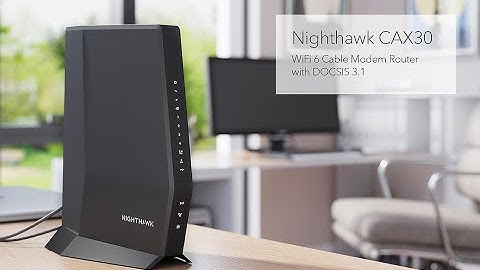 NETGEAR Nighthawk CAX30 Review – DOCSIS 3.1 + WiFi 6 Beast! Fastest Modem Router Combo 2025?