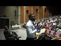 Thione Niang in Concordia University, Montreal-Canada. Topic: Impact Investing In Africa