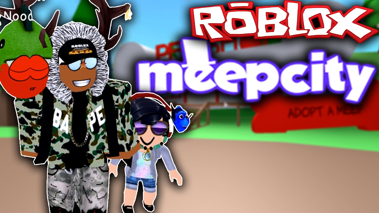 Roblox Adopting A Child Meepcity Youtube - kids playing roblox on meet city