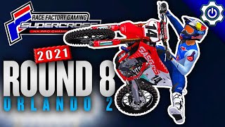MX Simulator - 2021 MotoOption SX Rd. 8 - Orlando 2