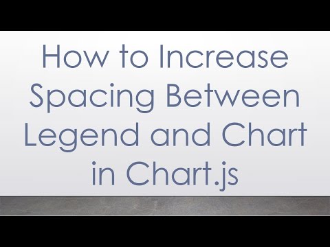 How to Increase Spacing Between Legend and Chart in Chart.js