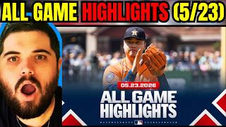 Top Tier PITCHING | British Fan Reacts to All MLB GAME Highlights (5/23)
