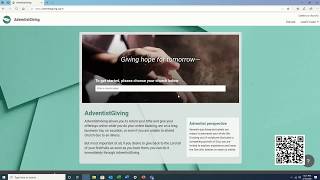 How To Tithe Online - Adventist Giving