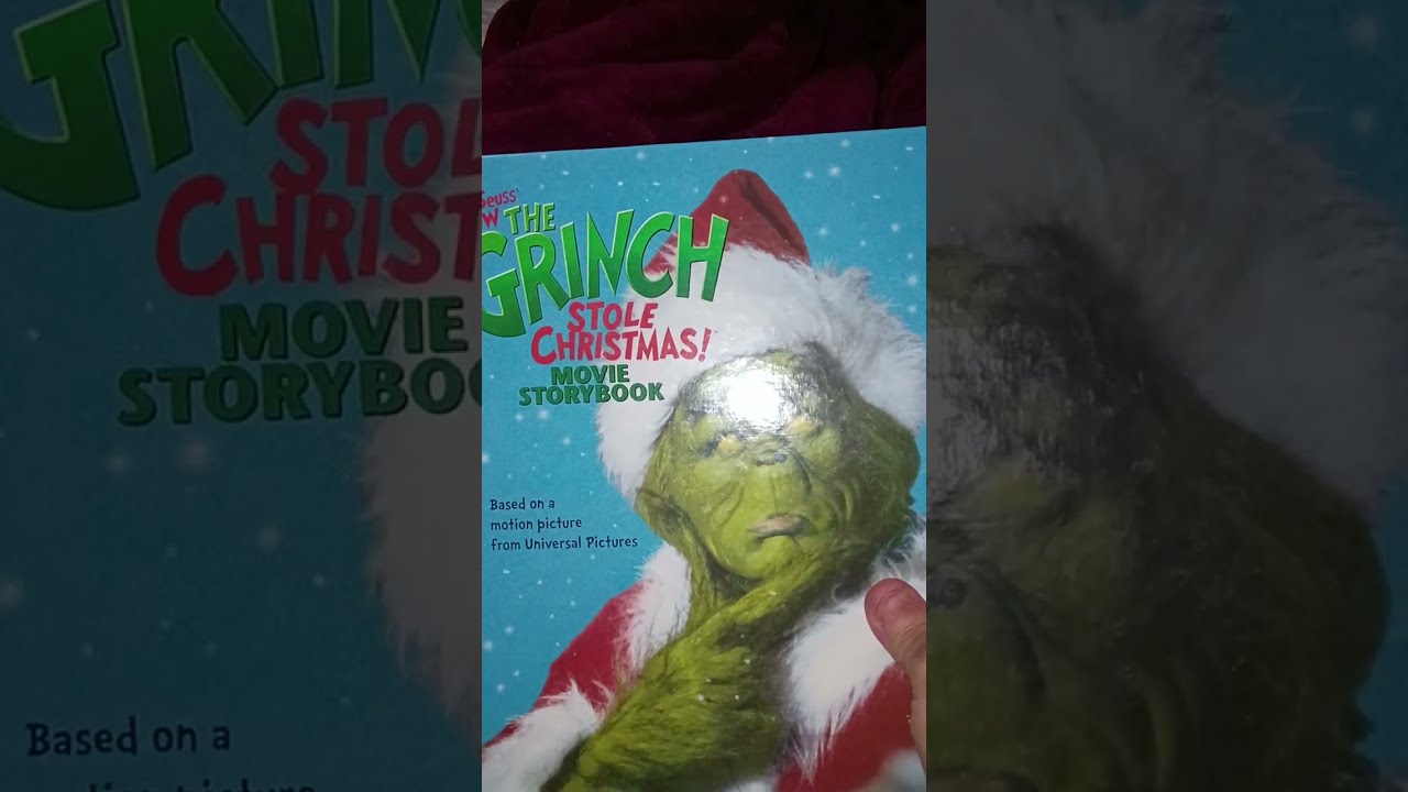 The Grinch Who Stole Christmas Movie Story Book Part  9