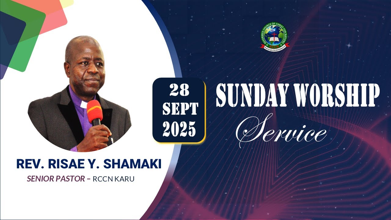 Pastor Riyu Rutc #RCCNSundays | Sunday Worship Service with Rev. Risae Y. Shamaki | 28 ...