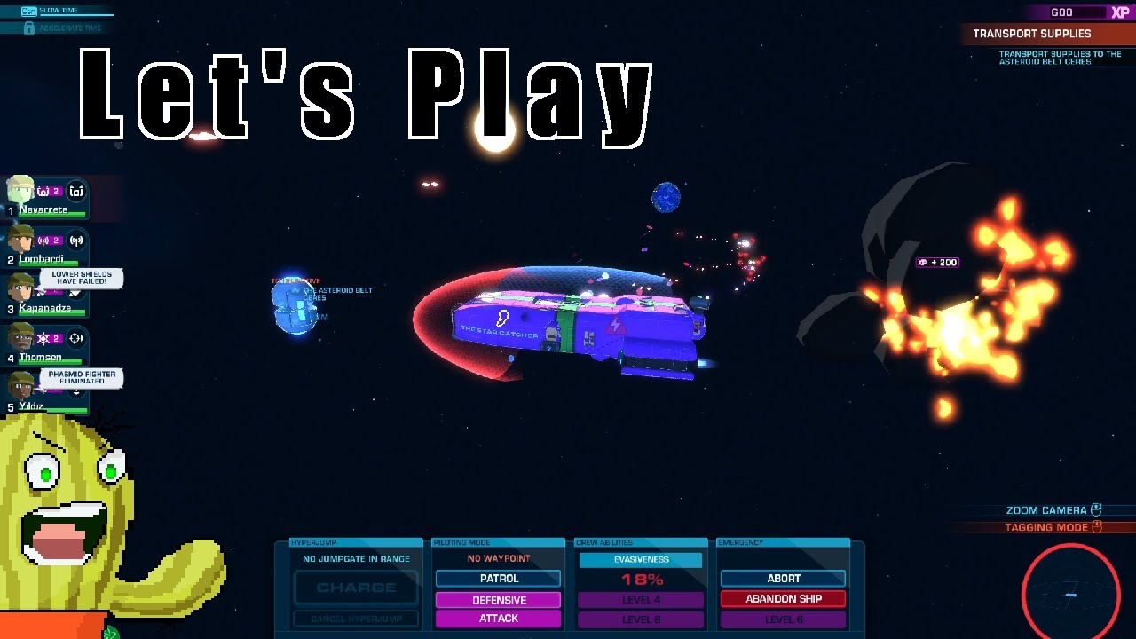 Managing a crew of misfits in a SPACESHIP (Space Crew)