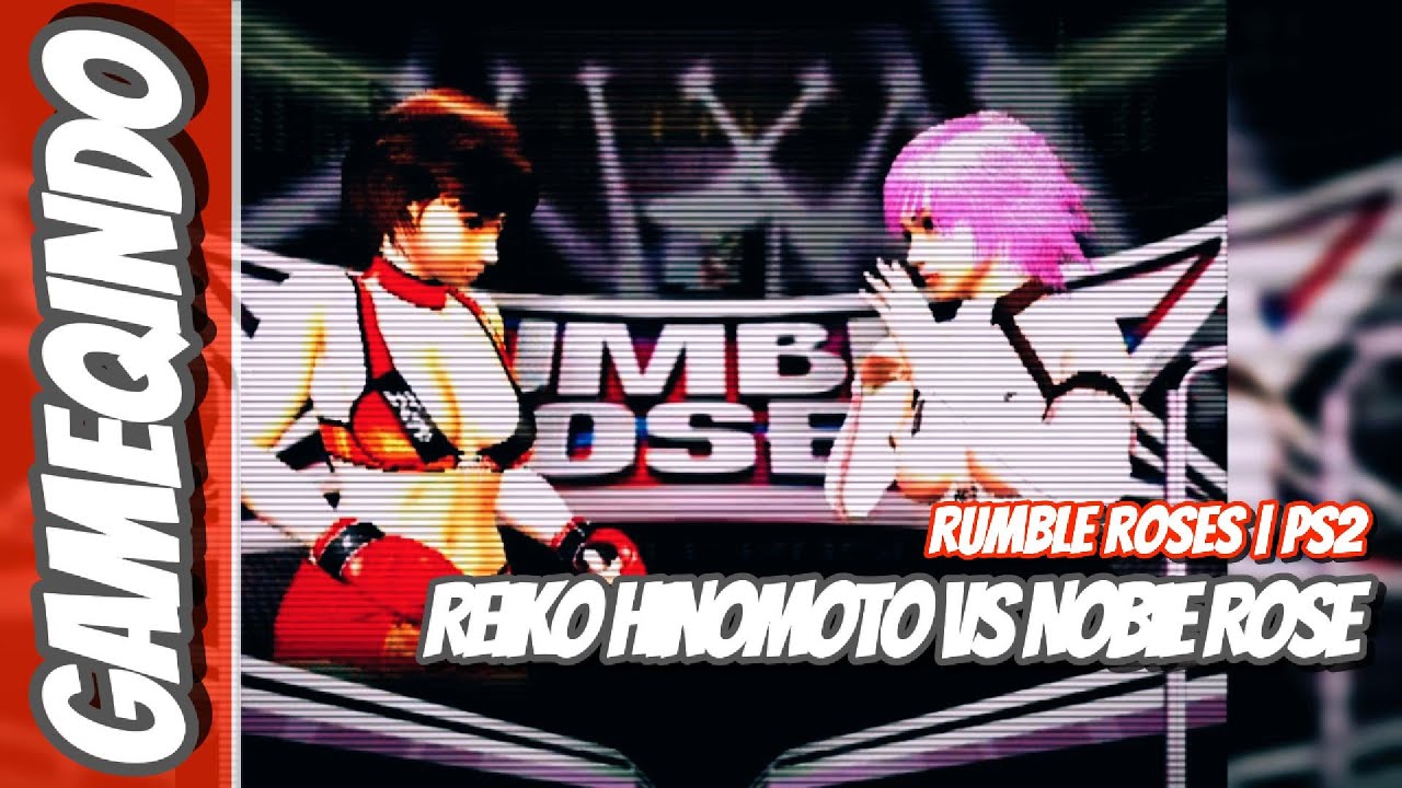 Rumble Roses | Reiko Hinomoto VS Nobie Rose | PS2