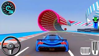 Impossible Sport Car Stunt Racing - GT Spider Car Master Driving Simulator - Android GamePlay #2 screenshot 5