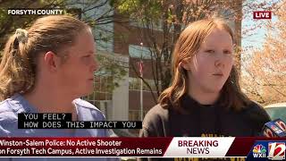 Reports of shots fired at Forsyth Tech