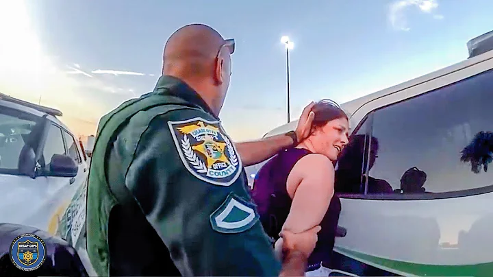 Karen Refused to Exit Her Car and Got Wrestled to the Ground | Karens Getting Arrested By Police