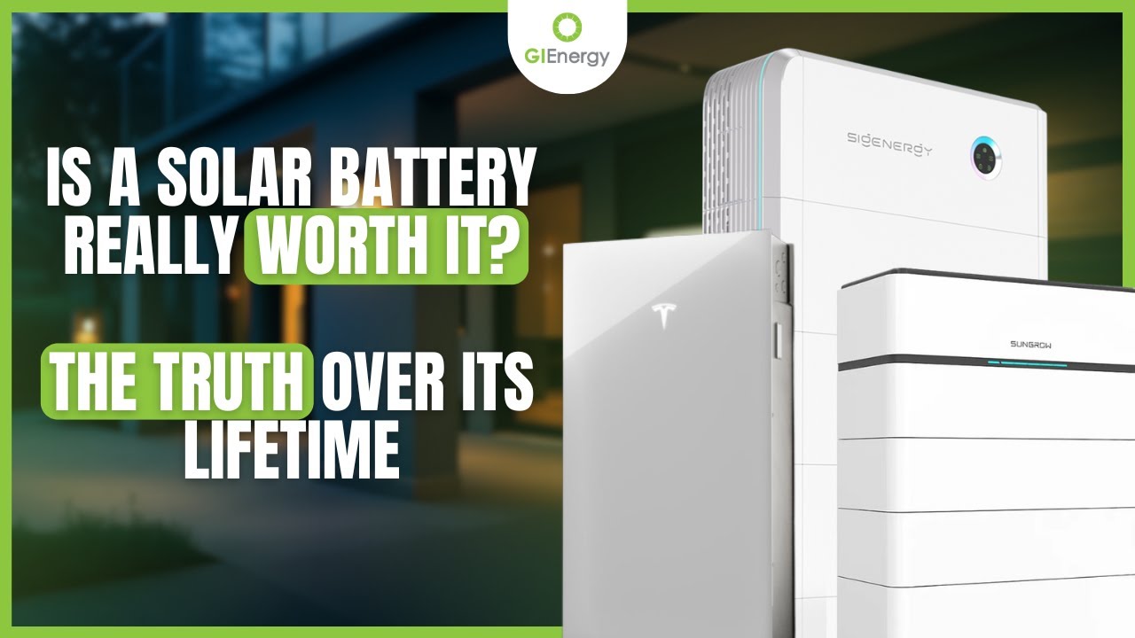 Is a Solar Battery Really Worth It? The Truth Over Its Lifetime 🔋 - YouTube