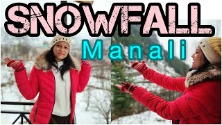 First Snowfall in Manali Nov 2020 | मनाली में भारी बर्फबारी