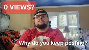 Why You Should Keep Posting Even With 0 Views...
