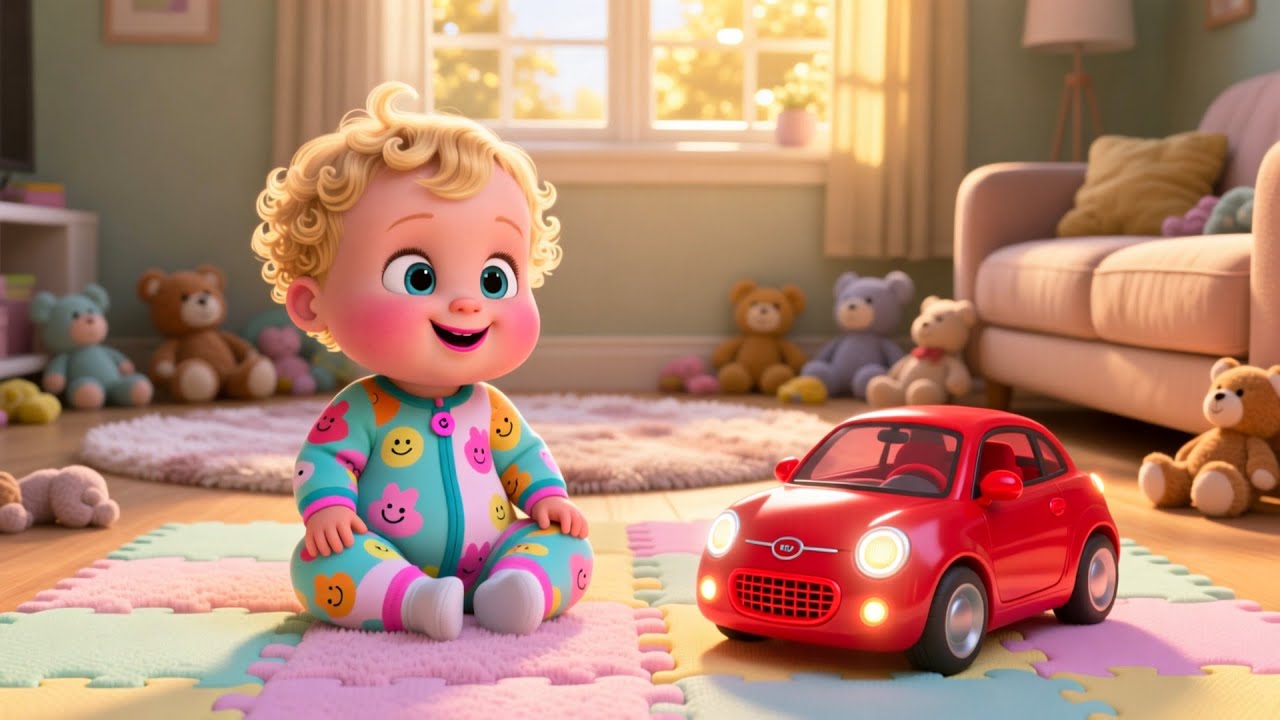 Wroom Car Study Songs | Nursery Rhyme Song for Kids