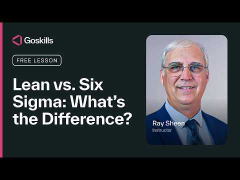 Lean vs. Six Sigma: What’s the Difference? | GoSkills