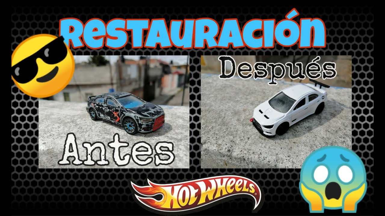 Hotwheels Custom - Restauración Lancer evolution hotwheels