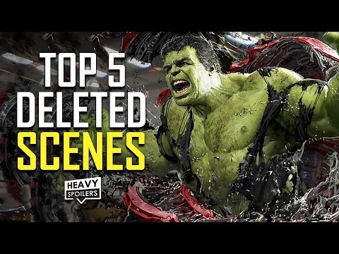 Top 5 Deleted Comic Book Movies Scenes That Should've Made The Final Cut | Hulkb