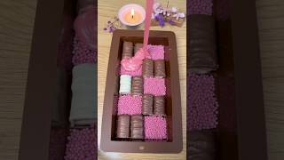 How to make twix Dubai chocolate 🍪#twix #dubaicake #dessert