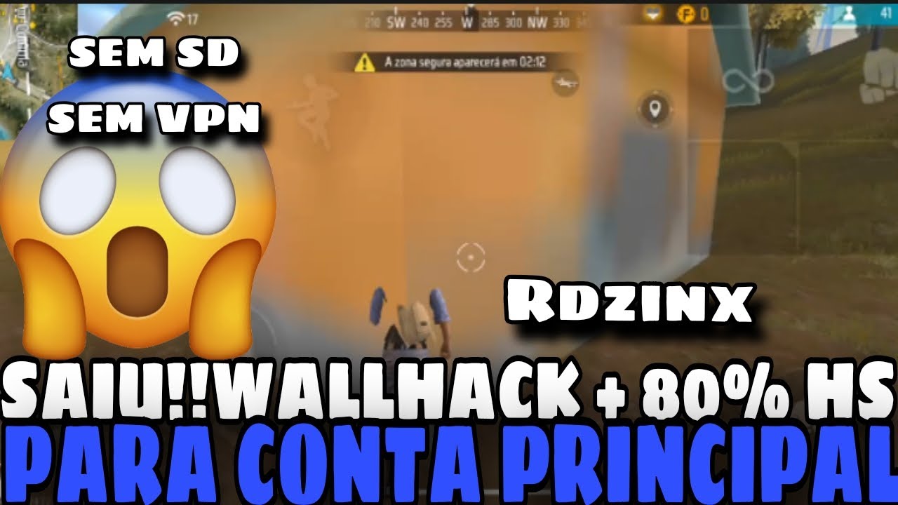 SAIU!! 😱 INJECTOR WALLHACK E 80 HS PARA CONTA PRINCIPAL SEM SD ANT BAN
