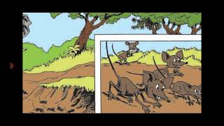 Panchatantra stories in English by Mishka : the elephant king and the mice