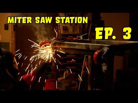 UDoit Fabricates - Evolution Miter Saw Station with Storage - Ep. 3