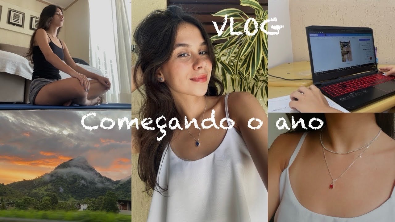 Primeiro vlog do ano✨ *organizando meu dia, novos hábitos e hobbies*