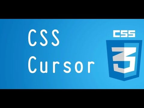 CSS Tutorials in Hindi #13 | CSS Cursor