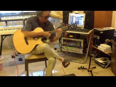 Mongol With An Acoustic Guitar 