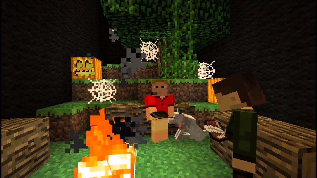  Minecraft  Episode 5 Spooky Halloween  Stories  YouTube