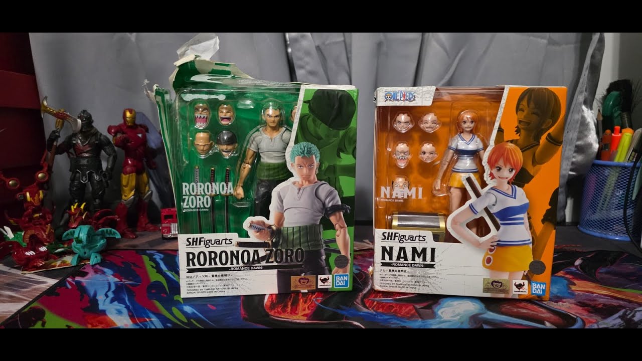 SH Figuarts Nami Romance Dawn (2024) Roronoa Zoro Romance Dawn (2025) One Piece