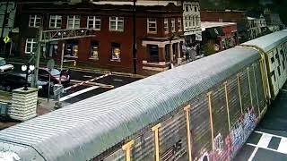 Csx sd50-2 engine trailing on a autorack train in LA Grange Kentucky
