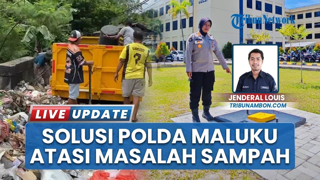 Sampah Kota Ambon Kian Mendesak, Polda Maluku Terapkan 40 Lubang Biopori untuk Kelola Sampah Organik