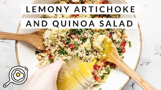 Lemony Artichoke and Quinoa Salad