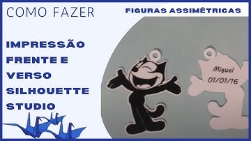 𝐂𝐨𝐦𝐨 𝐅𝐚𝐳𝐞𝐫 𝐈𝐦𝐩𝐫𝐞𝐬𝐬ã𝐨 𝐅𝐫𝐞𝐧𝐭𝐞 𝐞 𝐕𝐞𝐫𝐬𝐨 𝐧𝐨 𝐒𝐢𝐥𝐡𝐨𝐮𝐞𝐭𝐭𝐞 ;𝐒𝐭𝐮𝐝𝐢𝐨 - 𝐅𝐢𝐠𝐮𝐫𝐚𝐬 𝐀𝐬𝐬𝐢𝐦é𝐭𝐫𝐢𝐜𝐚𝐬