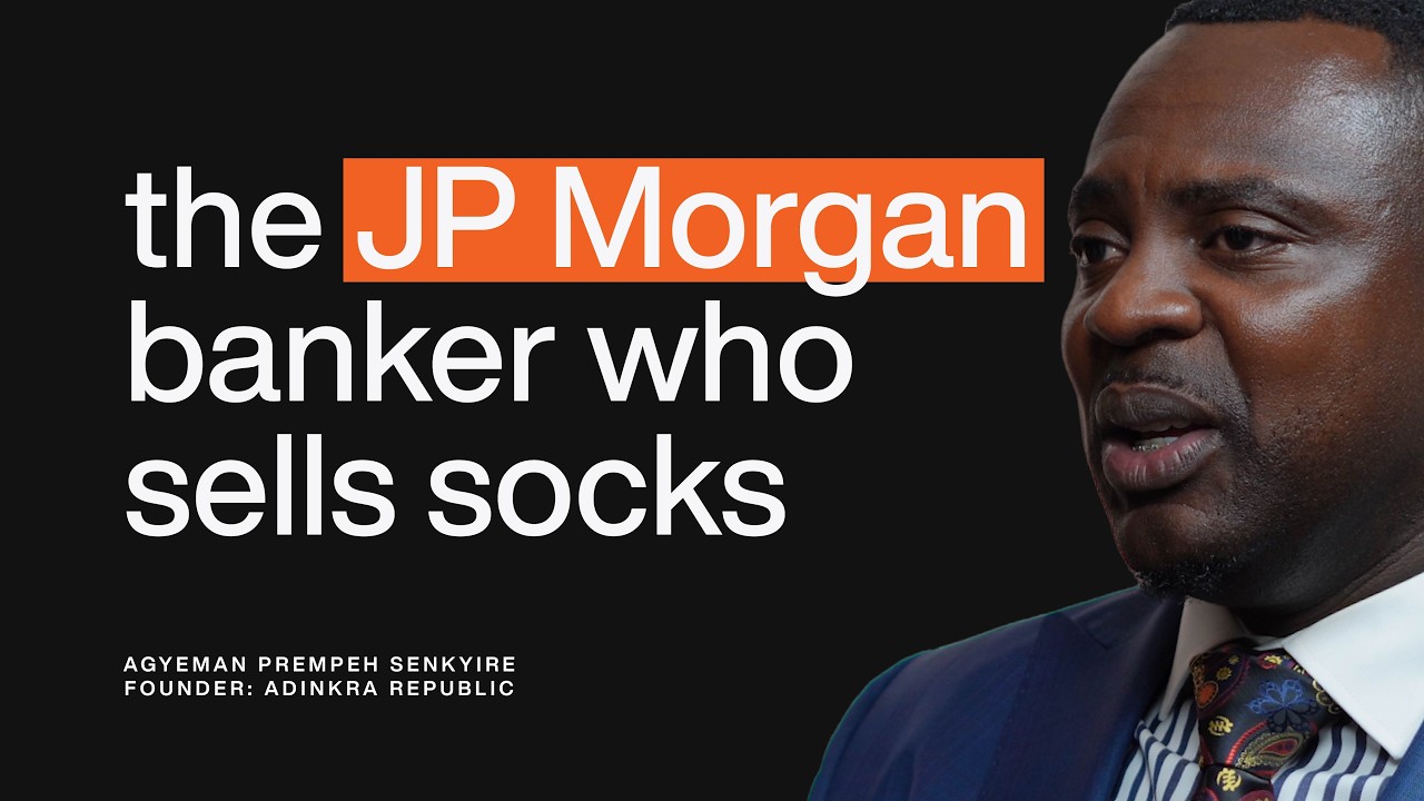 The JP Morgan Banker Building Ghana’s Largest Sock Company — Agyeman